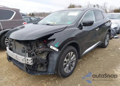 2018 Nissan Murano S z USA, uszkodzony, nr VIN 5N1AZ2MH2JN167515
